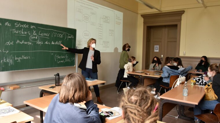 Teaching at the University of Jena